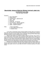 Összefoglalók, jegyzetek 'For Various Articles from "The Baltic Times"', 1.                