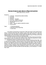 Összefoglalók, jegyzetek 'For Various Articles from "The Baltic Times"', 15.                