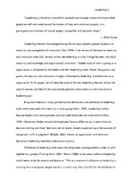 Kutatási anyagok 'State of Science and Unanswered Questions about the Theories of Leadership and O', 2.                