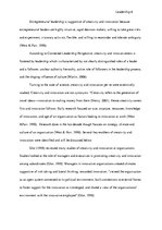 Kutatási anyagok 'State of Science and Unanswered Questions about the Theories of Leadership and O', 6.                