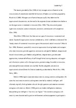 Kutatási anyagok 'State of Science and Unanswered Questions about the Theories of Leadership and O', 7.                