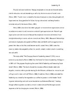 Kutatási anyagok 'State of Science and Unanswered Questions about the Theories of Leadership and O', 10.                