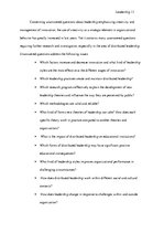 Kutatási anyagok 'State of Science and Unanswered Questions about the Theories of Leadership and O', 11.                