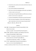 Kutatási anyagok 'State of Science and Unanswered Questions about the Theories of Leadership and O', 12.                