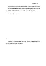 Kutatási anyagok 'State of Science and Unanswered Questions about the Theories of Leadership and O', 14.                