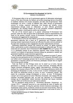 Esszék 'E-Government Development in Latvia', 1.                