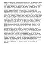 Esszék 'Television and its Affects on Children', 1.                