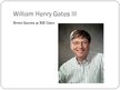 Prezentációk 'Influential Men Bill Gates', 2.                