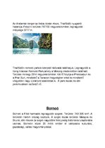 Összefoglalók, jegyzetek 'A csodás Thaiföld', 3.                