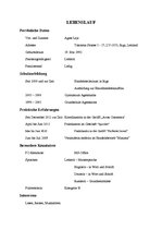 Minták 'Lebenslauf', 1.                