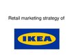 Prezentációk 'Retail Marketing Strategy of "Ikea"', 1.                
