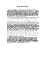 Esszék 'How do We Learn', 1.                