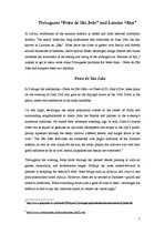 Esszék 'Comparison of Portuguese "Festa de São João" and Latvian "Jāņi"', 2.                