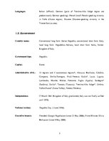 Kutatási anyagok 'Tourism in Italy. Economic Research', 5.                