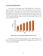 Kutatási anyagok 'Tourism in Italy. Economic Research', 33.                
