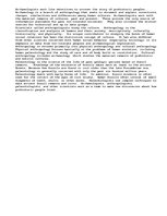 Esszék 'The kind of evidence that archaeologists, anthropologists, and paleontologists s', 1.                