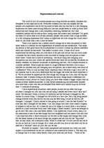 Esszék 'Regeneration and Renewal', 1.                