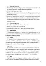 Üzleti tervek 'Marketing Plan', 9.                