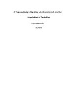Kutatási anyagok 'A nagy világgazdasági válság és annak kezelése', 1.                