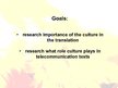 Prezentációk 'Translation and Culture in the Field of Telecommunications', 2.                