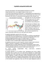 Esszék 'A globális melegedést kiváltó okok', 1.                