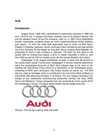 Üzleti tervek 'Automobile Company "Audi"', 3.                