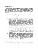 Üzleti tervek 'Automobile Company "Audi"', 8.                