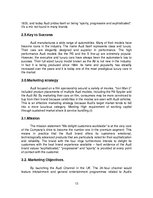 Üzleti tervek 'Automobile Company "Audi"', 13.                