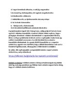 Esszék 'Projektmunka', 3.                