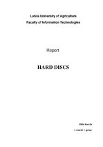 Kutatási anyagok 'Hard Discs ', 1.                
