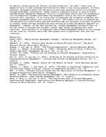 Esszék 'How Does Chinese Culture Affect Chinese Management?', 3.                