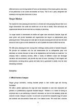 Üzleti tervek 'Party 'R' us - Marketing Plan', 9.                