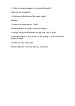 Összefoglalók, jegyzetek 'Test "Religions of the World"', 2.                