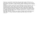 Esszék 'Television', 1.                