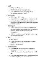 Összefoglalók, jegyzetek 'A keleti és nyugati blokk főbb politikai, gazdasági, társadalmi jellemzői, a hid', 4.                