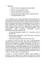 Összefoglalók, jegyzetek 'A keleti és nyugati blokk főbb politikai, gazdasági, társadalmi jellemzői, a hid', 5.                