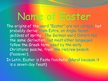 Prezentációk 'Easter', 4.                