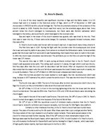 Esszék 'St.Peter's Church', 1.                