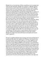 Összefoglalók, jegyzetek 'Less Known Sports', 1.                