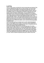 Esszék 'Latvia', 1.                