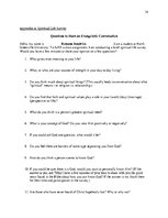 Kutatási anyagok 'Beginning the Evangelistic Conversation by Surveying and Evaluating the Spiritua', 38.                