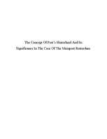 Kutatási anyagok 'The Concept of Port’s Hinterland and Its Significance in the Case of the Mainpor', 1.                
