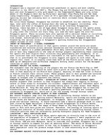 Esszék 'Singapore Sports - Foreigners to Play under Our Flag', 1.                