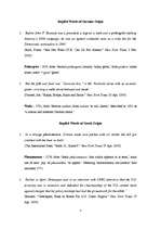 Összefoglalók, jegyzetek 'Origins of English Words', 2.                