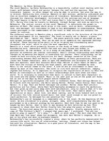 Esszék '"The Maestro", by Peter Goldsworthy. ', 1.                