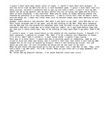 Esszék 'This is a monologue that I did for my Final Exam. It earned me a 94 in an Honors', 1.                