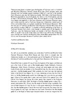 Kutatási anyagok 'Tajikistan Republic. Nature and Fauna of the Tajikistan', 14.                