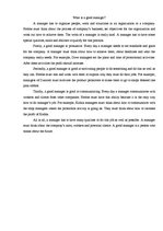 Esszék 'What Is a Good Manager?', 1.                