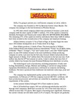 Összefoglalók, jegyzetek 'Company "Aldaris"', 1.                