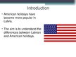 Prezentációk 'Holidays in the USA', 2.                